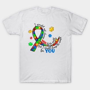 Puzzle Ribbon Autism Awareness Gift for Birthday, Mother's Day, Thanksgiving, Christmas T-Shirt